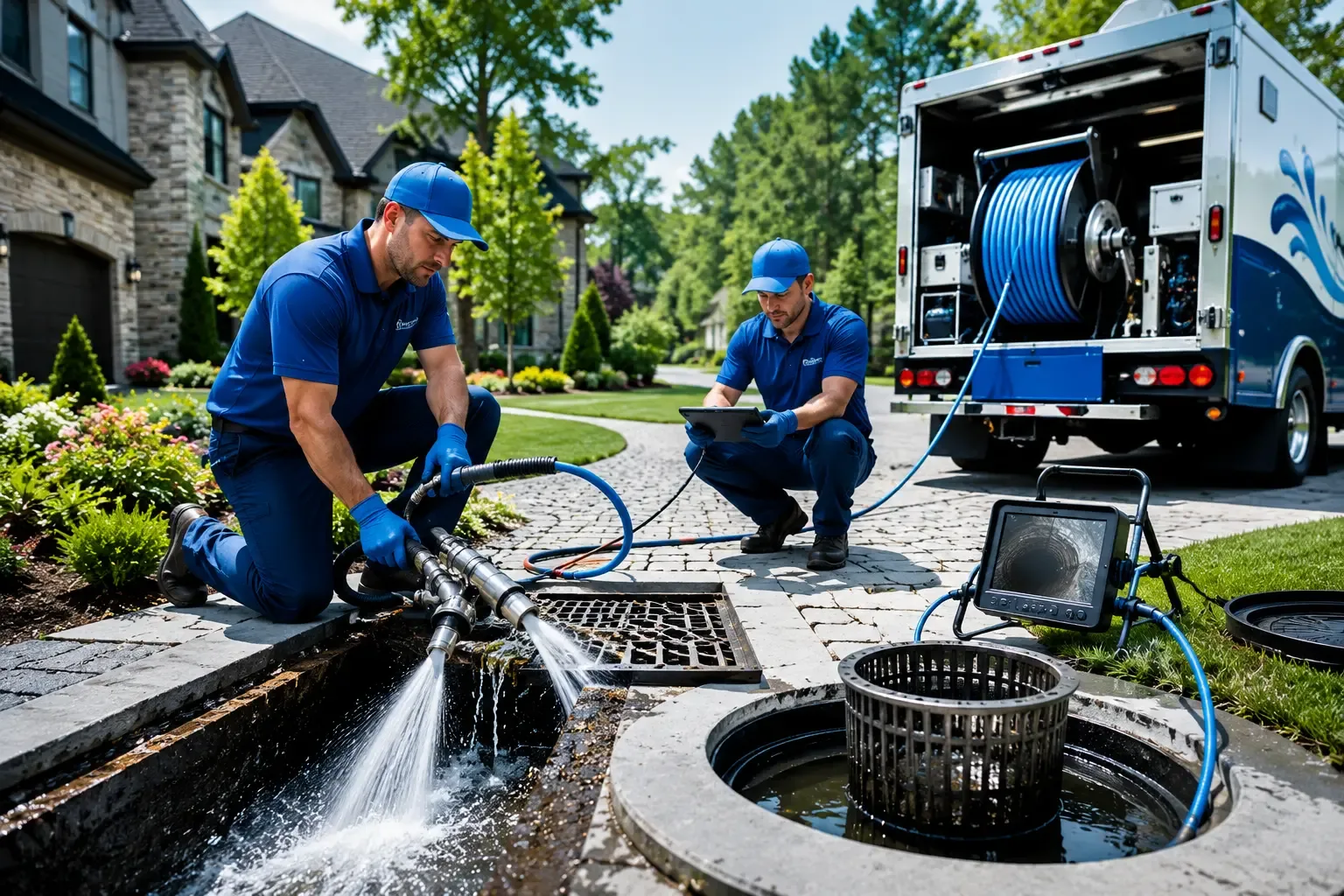 Local outdoor drain cleaning professionals in Alabaster, AL